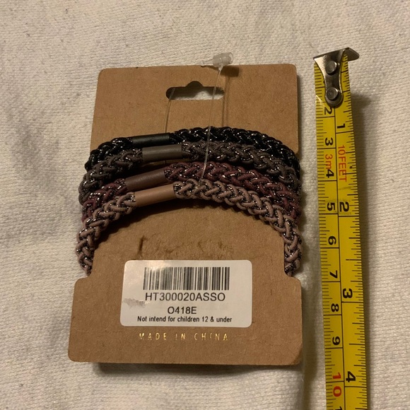 Ciel Collection Four Piece Hair Ties - Picture 2 of 2